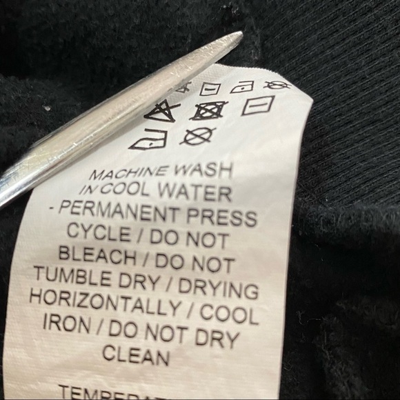 PUMA Black Hooded Zip Up Sweatshirt Jacket Coat Small Unisex  Casual - Picture 11 of 16